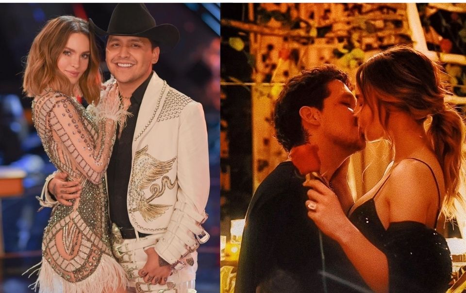 Christian Nodal y Belinda se hicieron manicure juntos