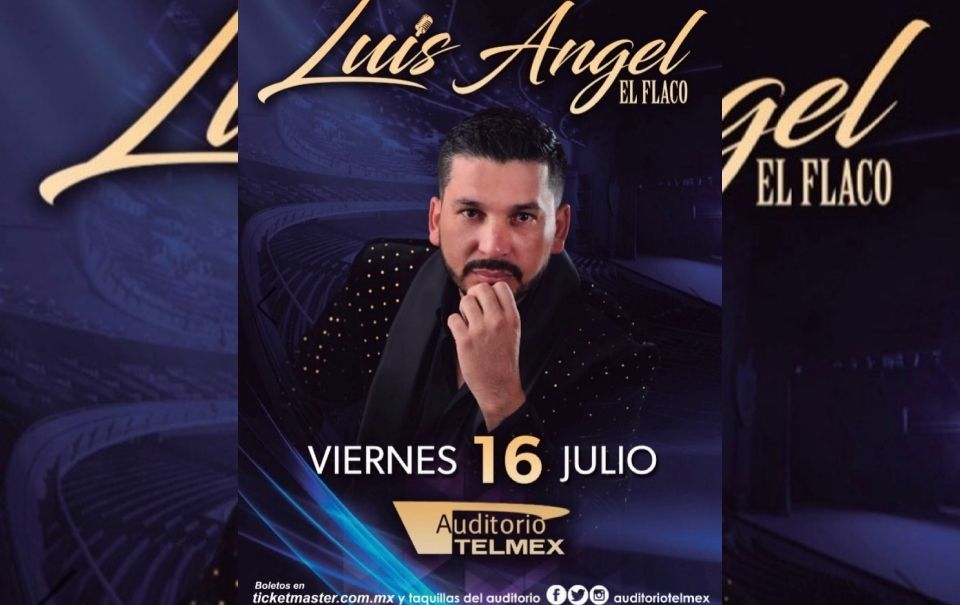 Luis Ángel “El Flaco” anuncia su regreso a los escenarios en México