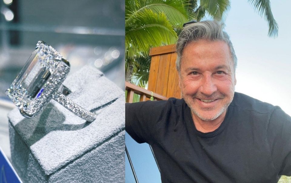Ricardo Montaner le ayudó a Nodal a elegir el anillo de 3 millones