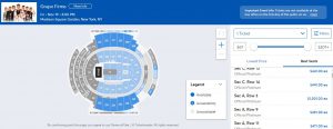 ¿Cuánto costarán los boletos de Firme en el Madison Square Garden? 0