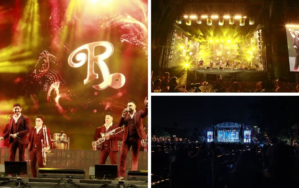 Banda El Recodo triunfa en el Parque Fundidora de Monterrey