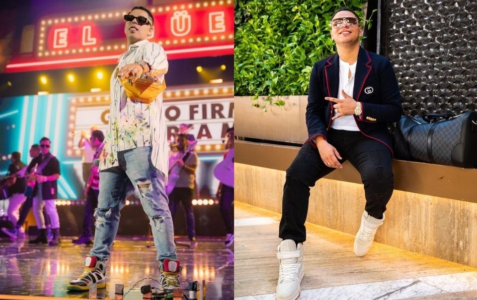 Descubre 10 de los looks más llamativos de Eduin Caz de Grupo Firme