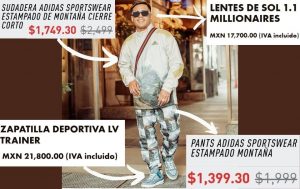 Eduin Caz: este es el costo de la LUJOSA CAMISETA Louis Vuitton que lució  el vocalista de Grupo Firme