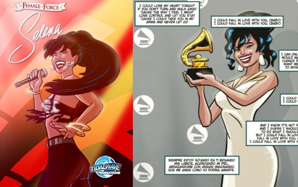 Selena Quintanilla será la protagonista de su propio cómic