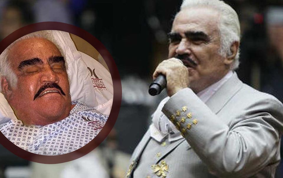 Vicente Fernández padece grave enfermedad que provocó su caída