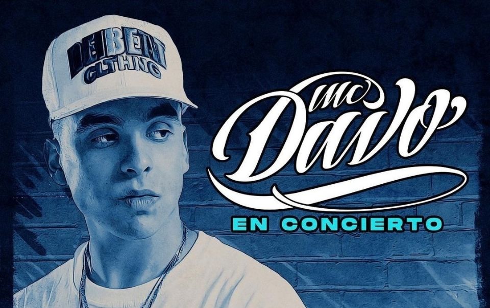 MC Davo confirma su primera presentación en el Pepsi Center de CDMX
