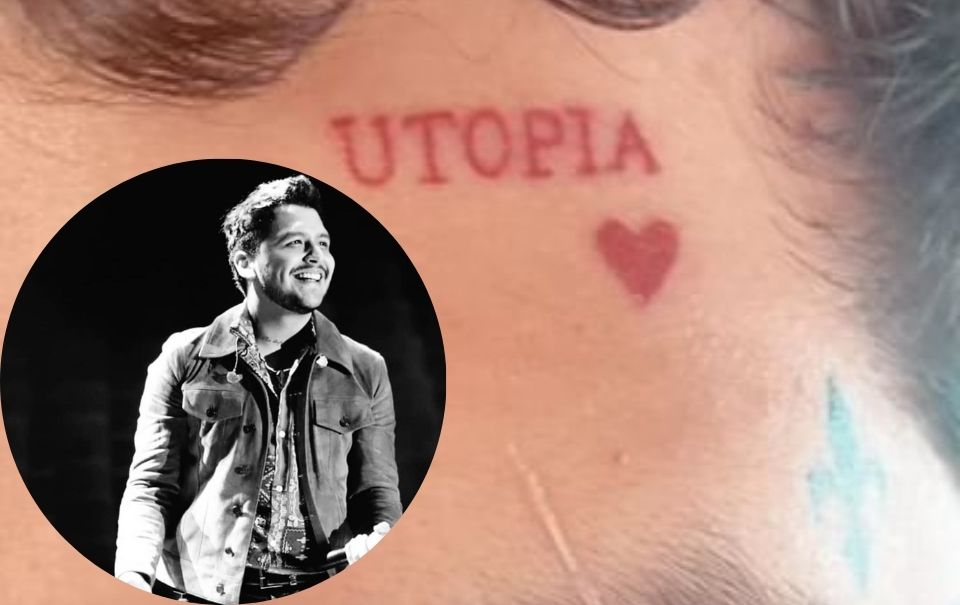 Christian Nodal aumenta su lista de tatuajes gracias a Belinda