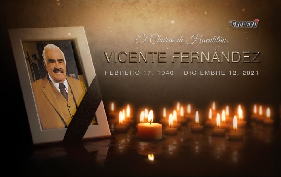 Así serán los Funerales y Homenajes de Vicente Fernández