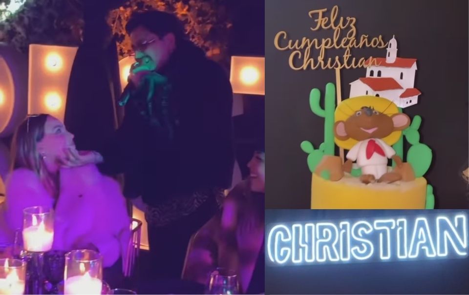 Así celebró Christian Nodal su cumpleaños; La fiesta la organizó Belinda