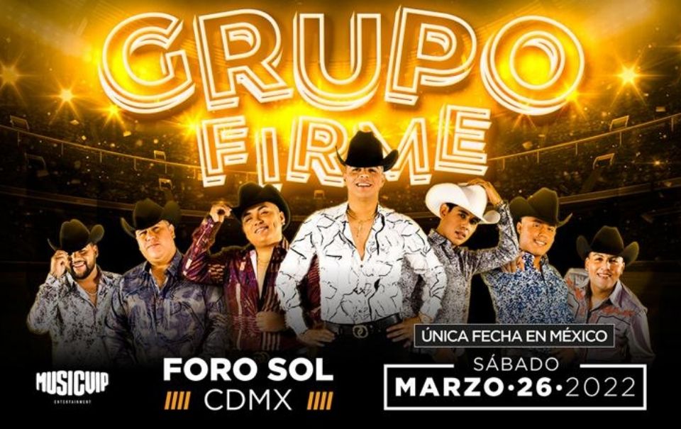 Grupo Firme regresa este 2022 a México. Entérate de todos los detalles