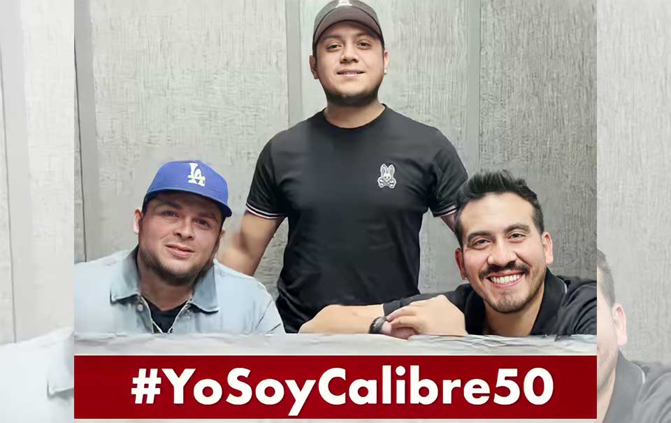 Próximo vocalista de calibre 50