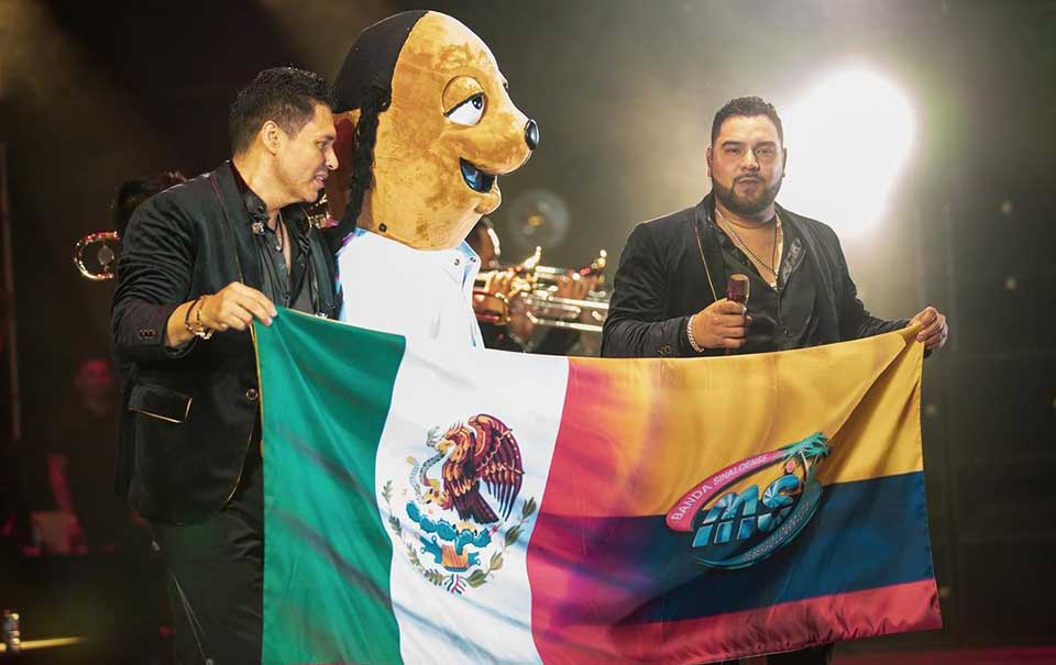 Banda MS arma fiesta en Colombia con El Baile de Caballito