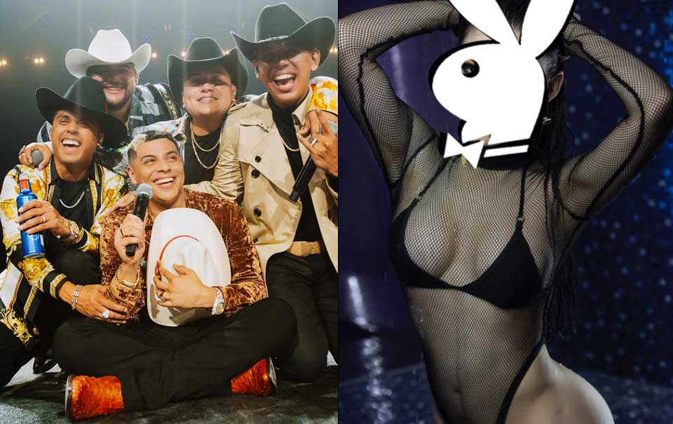 Modelo de Playboy trabajará con Grupo Firme