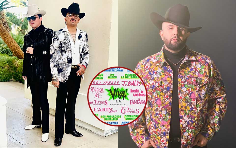 Los Dos Carnales y Carin León se presentarán en Viva! L.A Music Festival