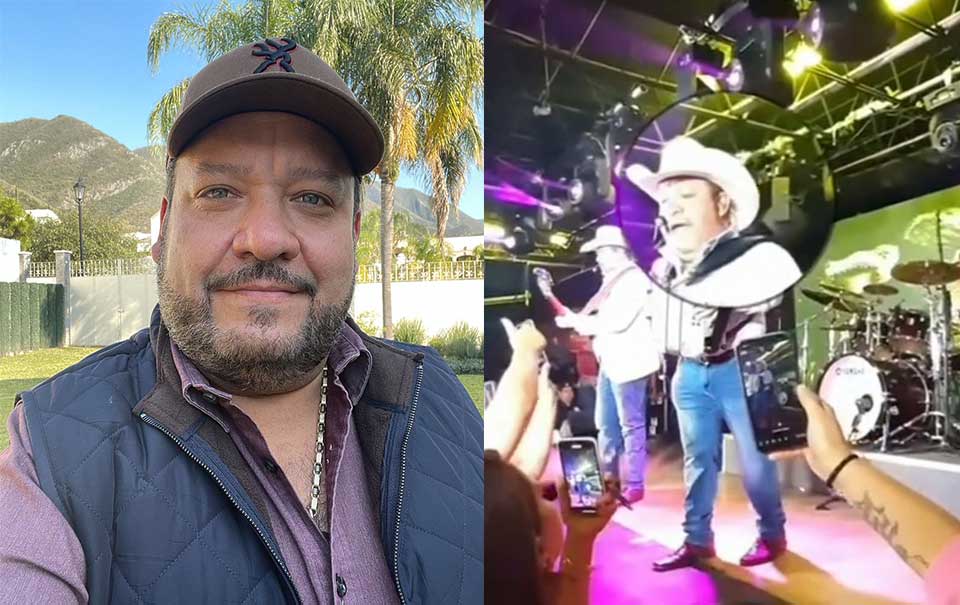 Mujer se sobrepasa con Beto Zapata en pleno show