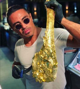 Salt Bae, Golden Tomahawk