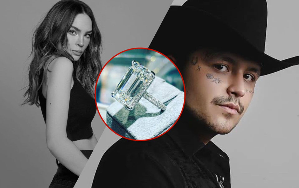 Christian Nodal confiesa si es que le pidió a Belinda que le devolviera el anillo