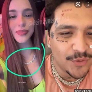 Christian Nodal, Mariana Garcia, collar