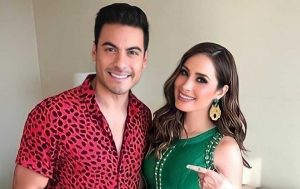 Cynthia Rodríguez y Carlos Rivera