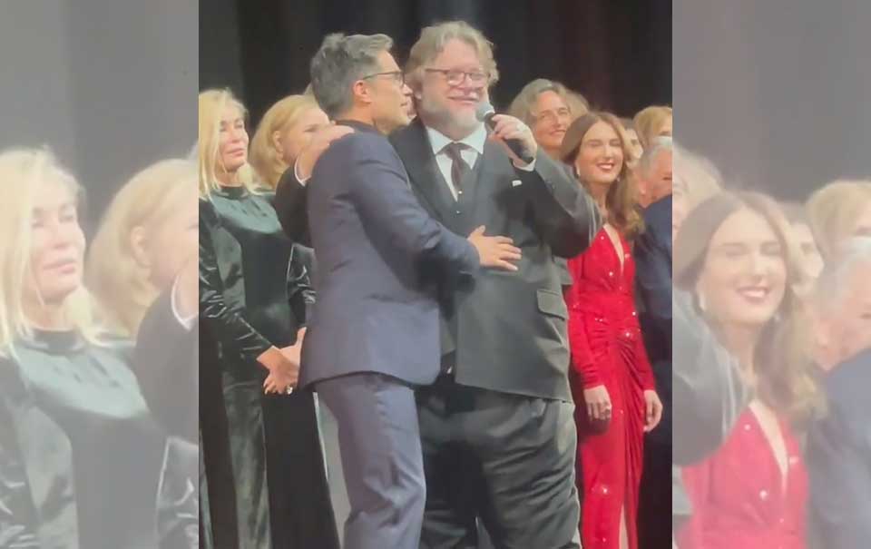 Guillermo Del Toro y Gael García se avientan palomazo en el Festival de Cannes