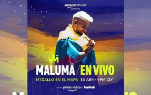 Maluma estrena su concierto en vivo por Amazon Music