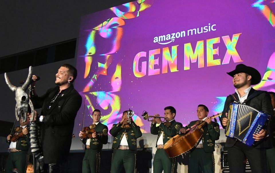 Nodal cosecha triunfos en Amazon Music, Regional Mexicano lo más escuchado.