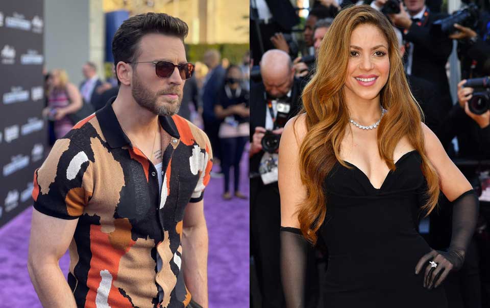 Chris Evans confiesa si saldría con Shakira