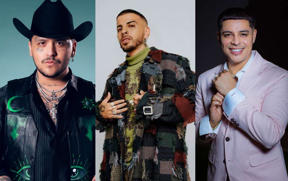 Eduin Caz, Christian Nodal, Rauw Alejandro, 50 más bellos People