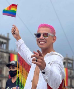 Jhonny Caz, rey, marcha orgullo, LGBTT+