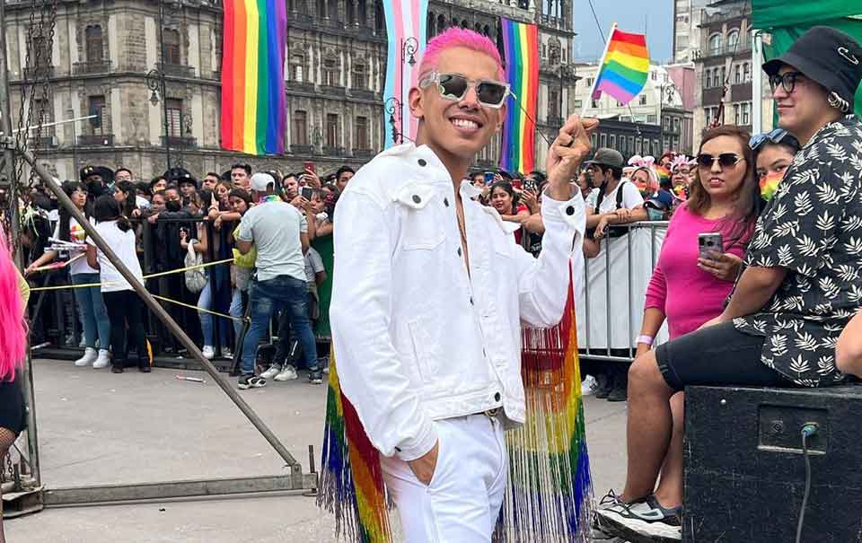 Jhonny Caz, rey, marcha orgullo, LGBTT+