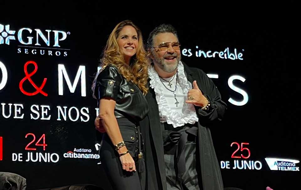 Lucero y Mijares hablan de los egos en su gira ‘Hasta que se nos hizo’