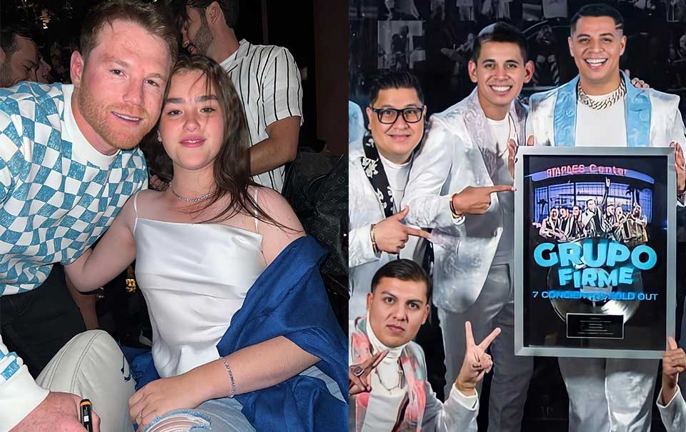 Grupo Firme podría tocar en los 15 años de la hija de “El Canelo”