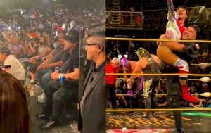 El Mimoso asiste a La Lucha Libre en Monterrey