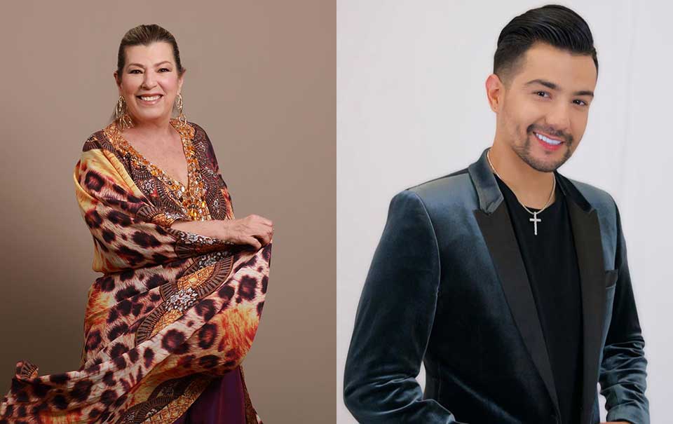 Margarita La Diosa de la Cumbia y Luis Coronel en programas de cocina