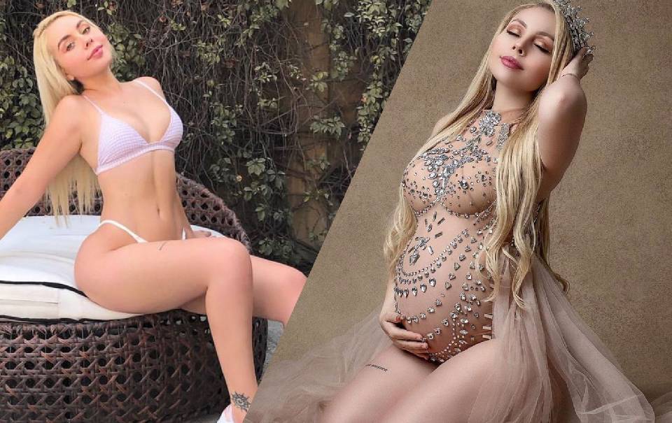 Transformación de Maya Nazor, novia de Santa Fe Klan, antes y después de su embarazo