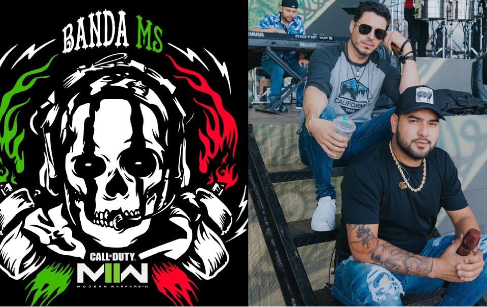 Banda MS se suma al mundo de los videojuegos con Call Of Duty