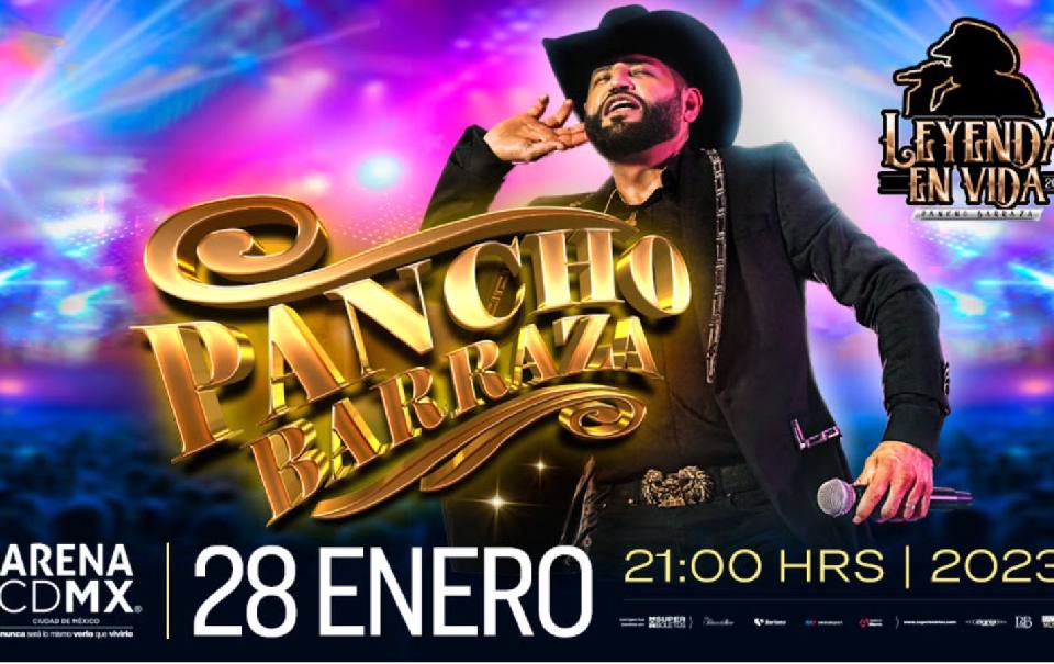 Pancho Barraza estará en la Arena CDMX: Fecha, horario, precios y todo lo que debes saber