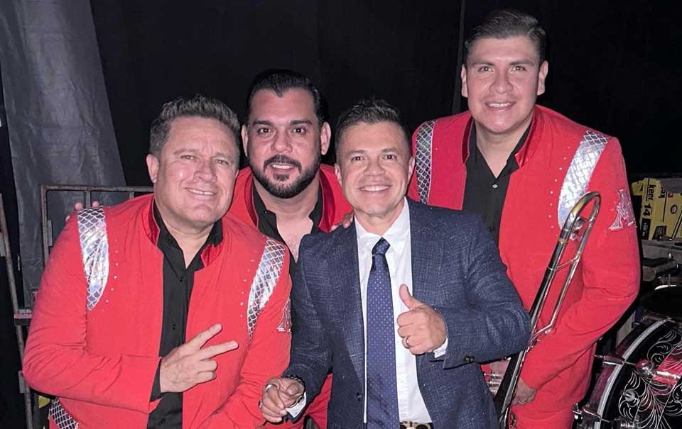 Jorge Medina se reencontró con La Arrolladora, tras fuerte polémica