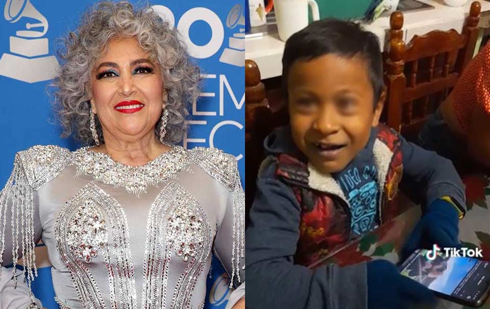 ¿Quién es Chucho el niño Tik Toker que estremeció a Amanda Miguel?