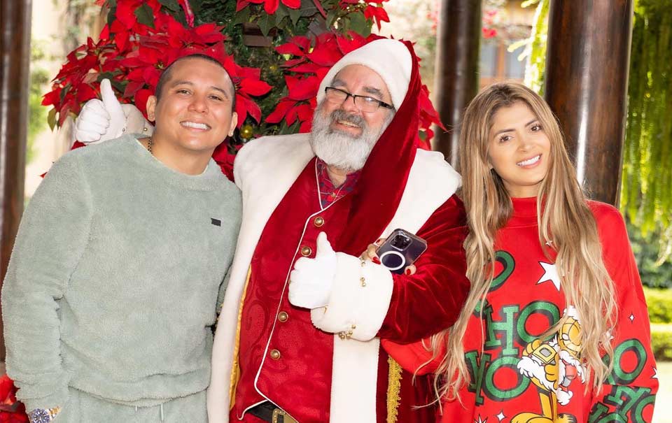 Edwin Luna, Kimberly Flores, Navidad