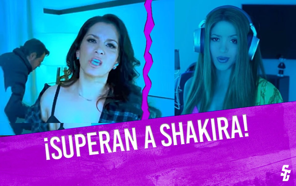 Con parodia de Shakira, Alessandra Rosaldo y Eugenio Derbez rompen récord