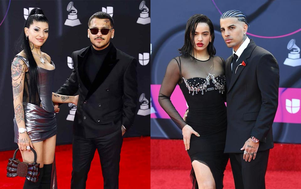 Christian Nodal y Cazzu pasan Año Nuevo junto a Rosalía y Rauw Alejandro
