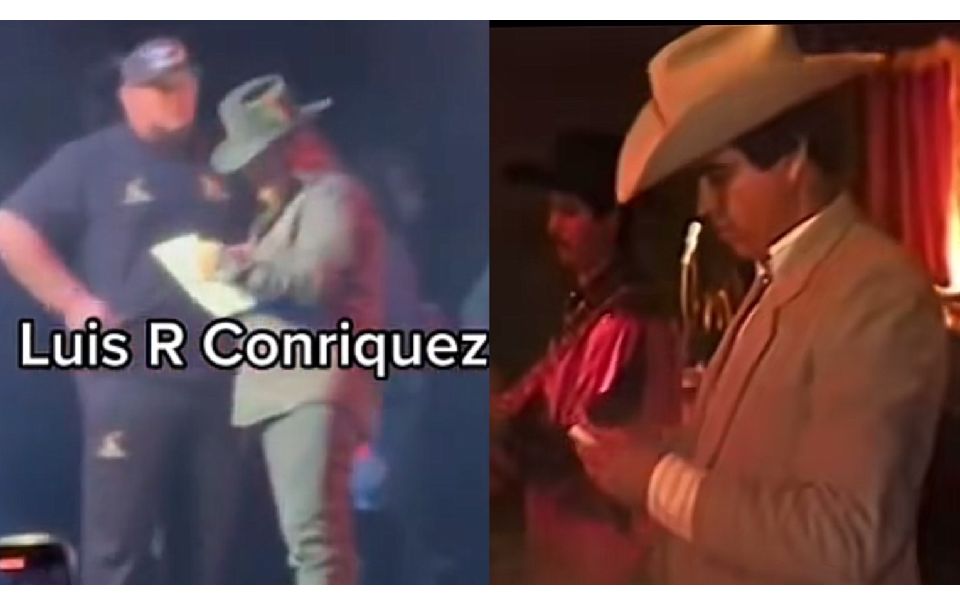 Luis R Conriquez, carta, Chalino Sánchez