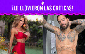 Cual fan Ninel Conde insiste en tomarse foto con Maluma