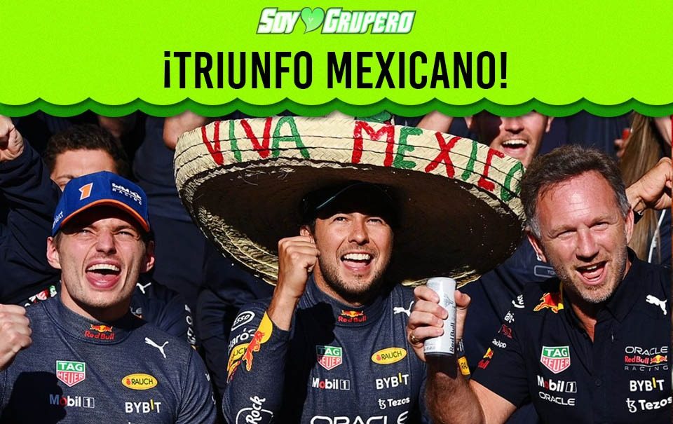 Checo Pérez: le hacen canción de banda y se va al número 1