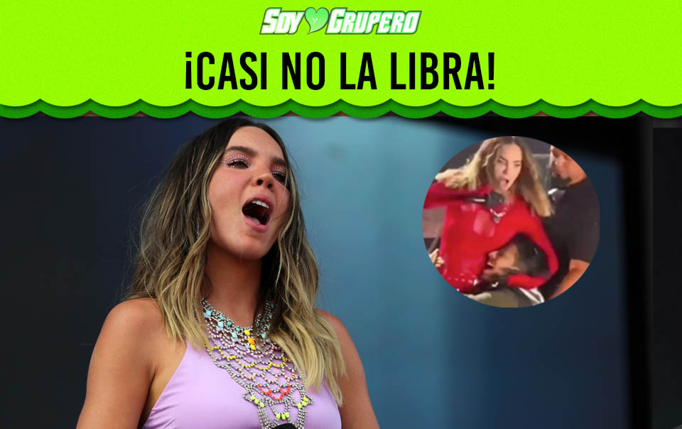 Belinda vive fuerte tensión por un fan: La tachan de exagerada