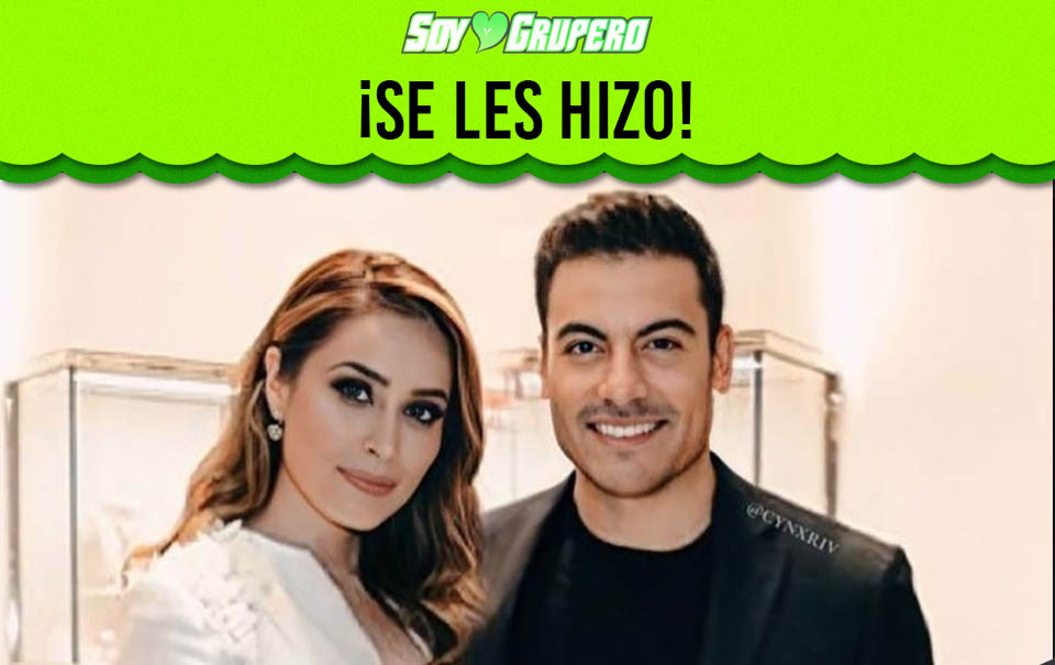 ¡Carlos Rivera y Cynthia Rodríguez serán papás!; anuncian nombre de su bebé