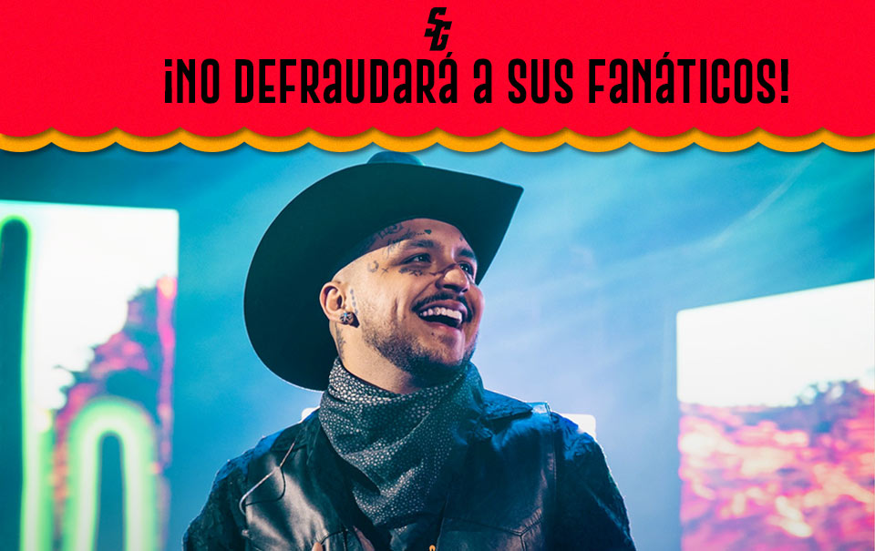 Christian Nodal devolverá entradas del show que canceló en Puebla 