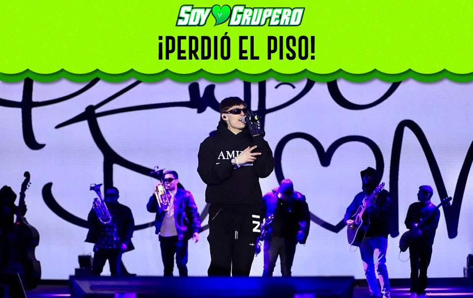 ¡Ya se le subió! Peso Pluma hace desplantes a artistas