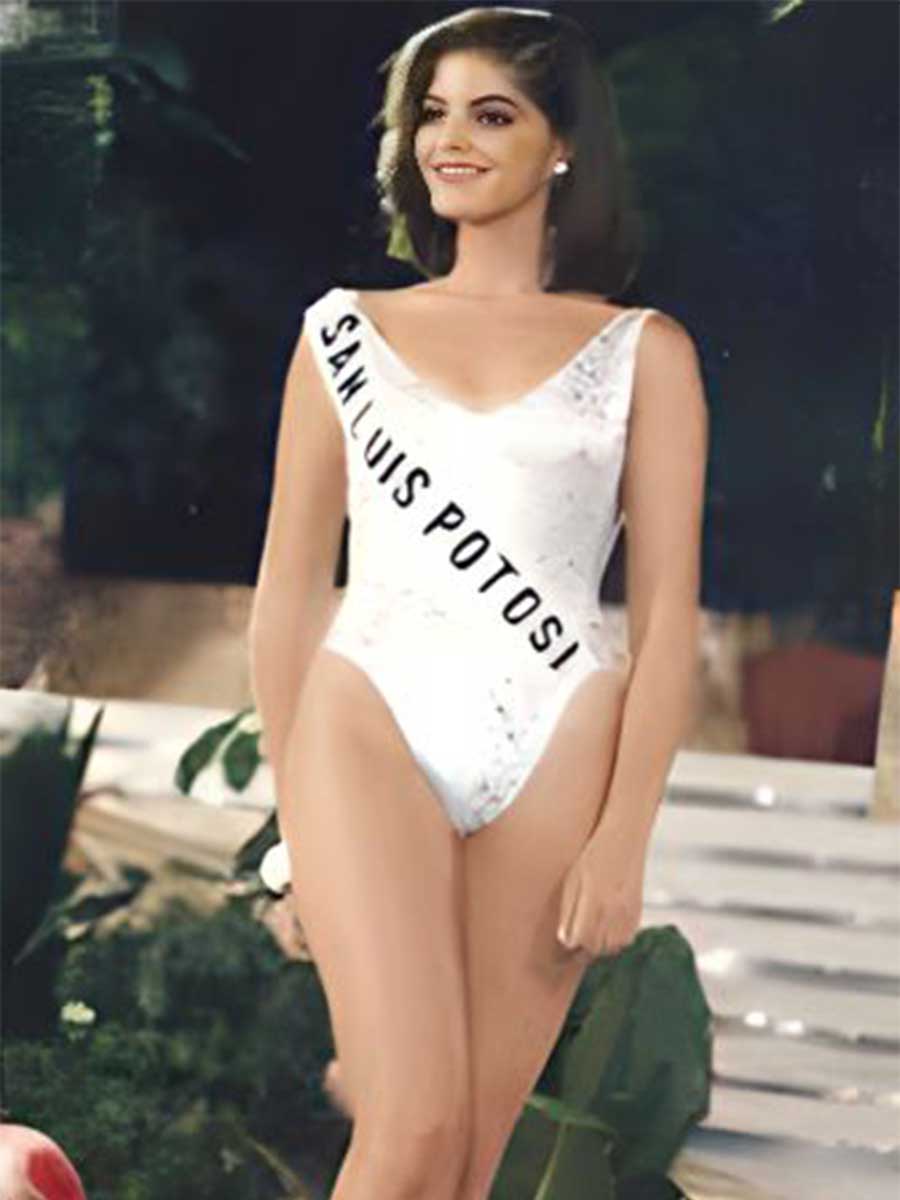 Ana Bárbara en Miss Universo de SLP. 